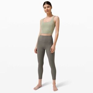 Lululemon Align Pant 25" Grey Sage Size 2